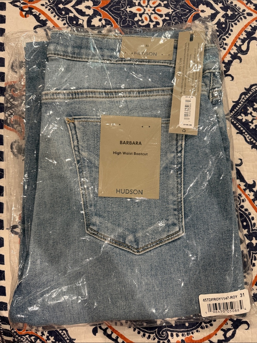 Hudson Jeans Barbara High Waist Bootcut - Light Blue Denim